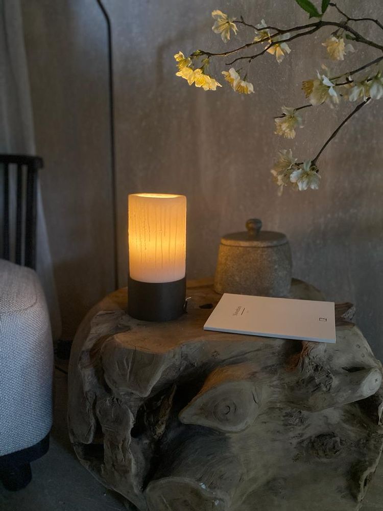 Lampes sans fil - NEW!! Lampe de table sur batterie BELLEFEU 1L - AUTHENTAGE LIGHTING
