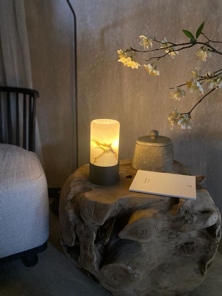 Lampes sans fil - NEW!! Lampe de table sur batterie BELLEFEU 1L - AUTHENTAGE LIGHTING