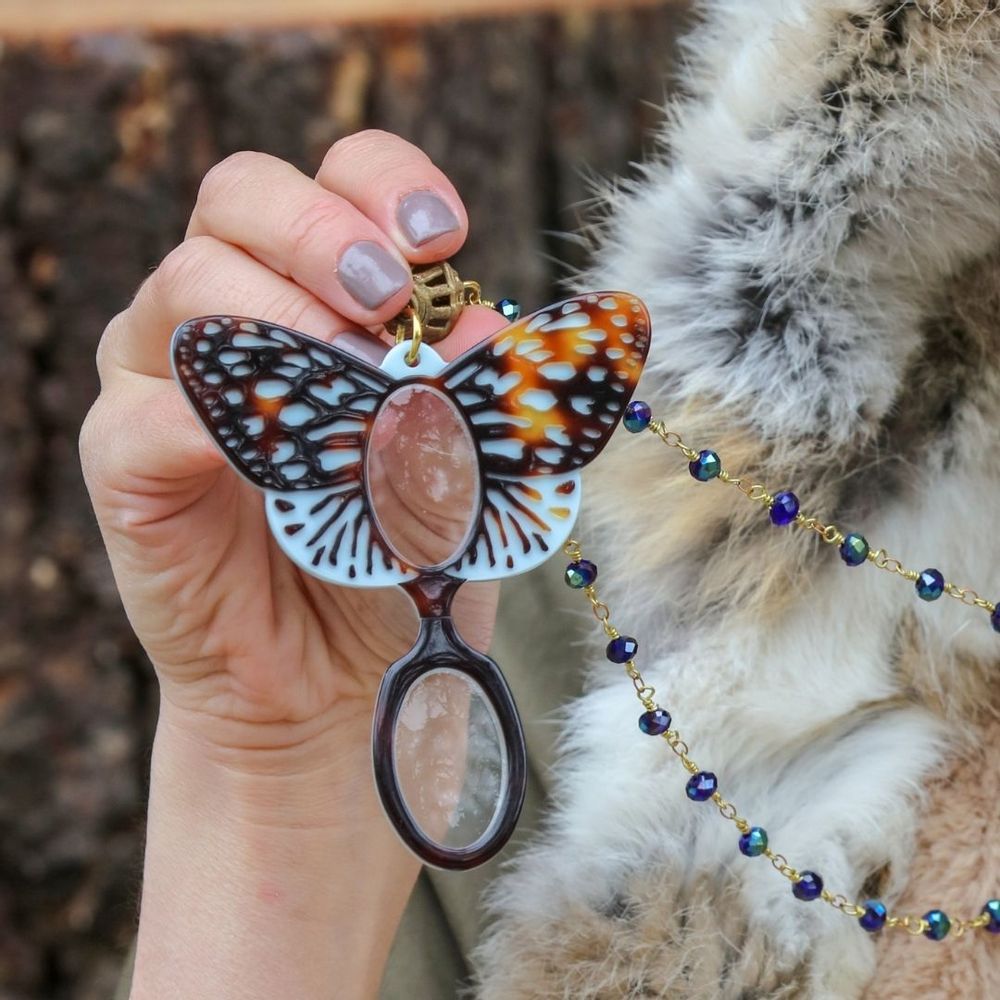 Lunettes - Collier à lunettes-Papillon Royal - FLIPPAN' LOOK