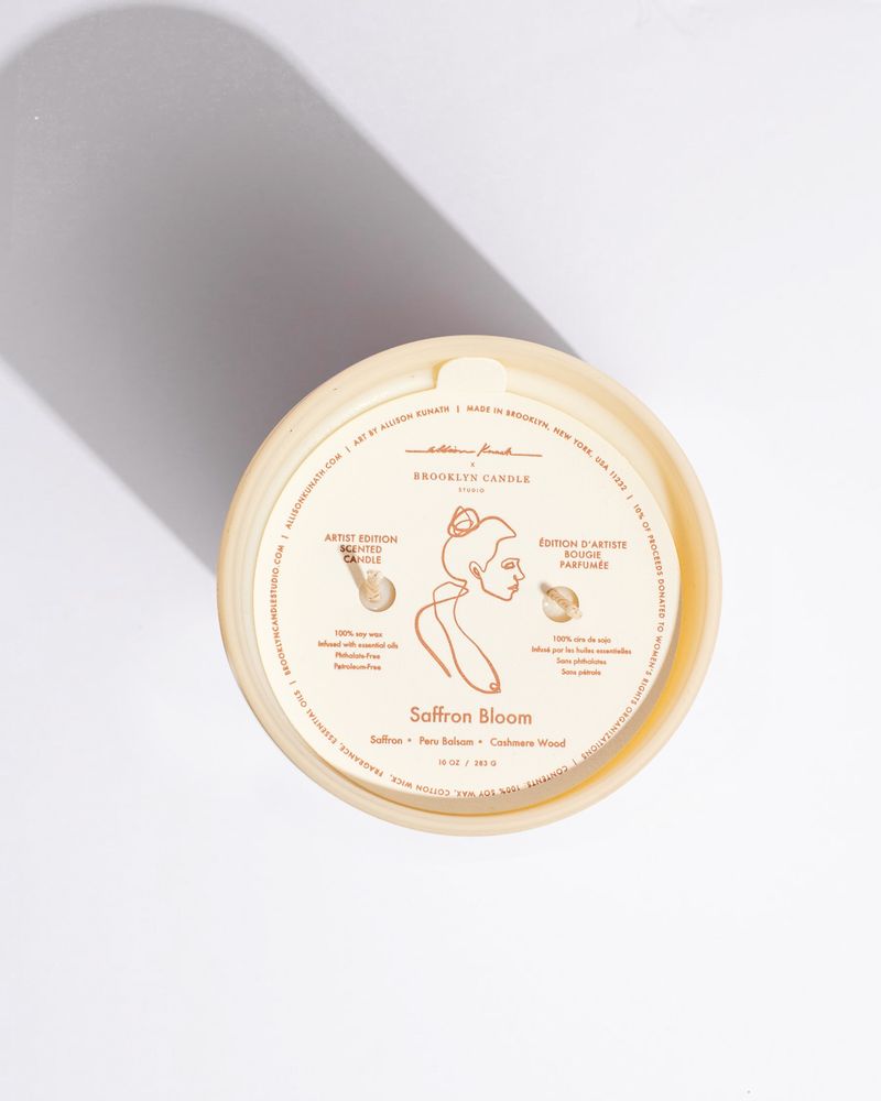 Bougies - Allison Kunath x Saffron Bloom - BROOKLYN CANDLE STUDIO