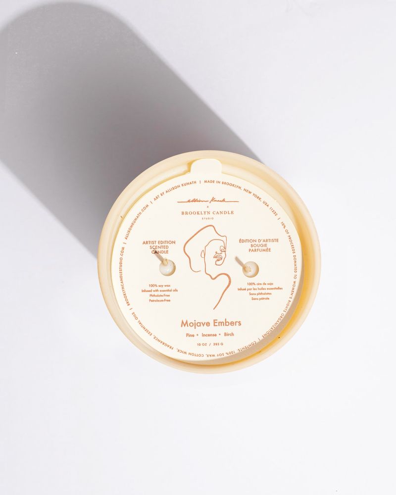 Candles - Allison Kunath x Mojave Embers - BROOKLYN CANDLE STUDIO