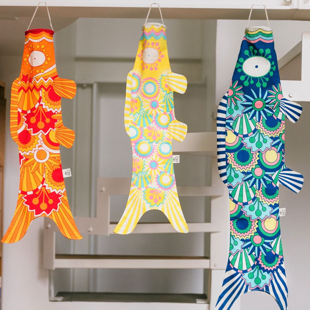 Accessoires de déco extérieure - Koinobori Seventies (KOI2.37/S) - MADAME MO