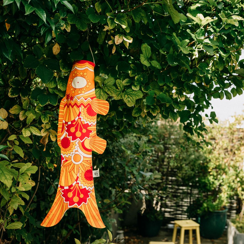 Accessoires de déco extérieure - Koinobori Seventies (KOI2.37/S) - MADAME MO