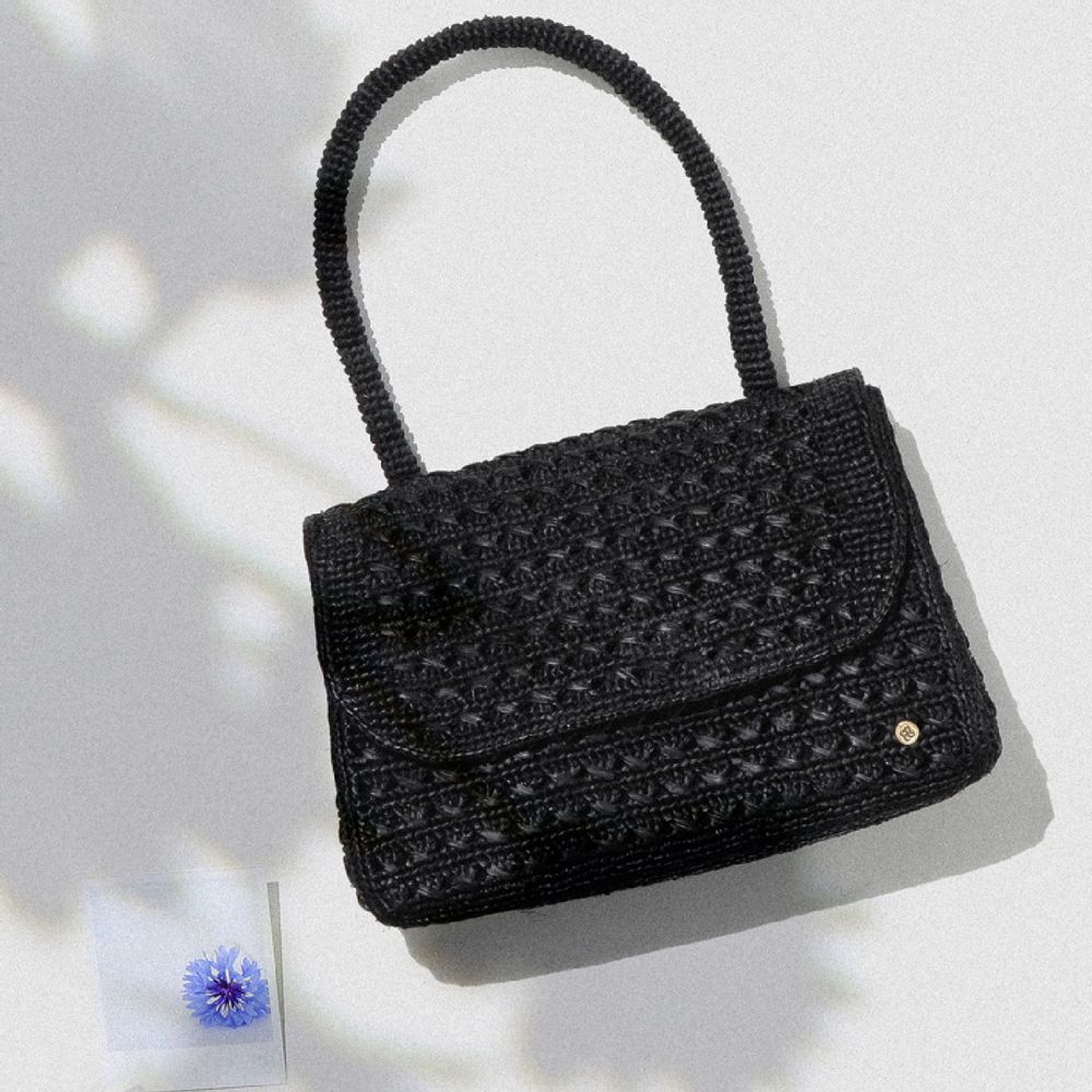 Sacs et cabas - Sac en raphia fait main FELICIE - SANABAY PARIS