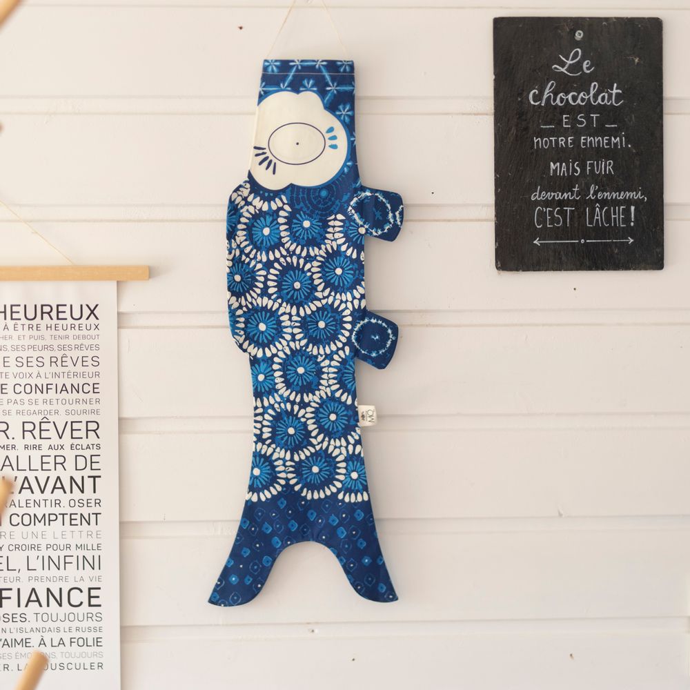 Objets de décoration - Koinobori Shibori (KOI2.15/S) - MADAME MO