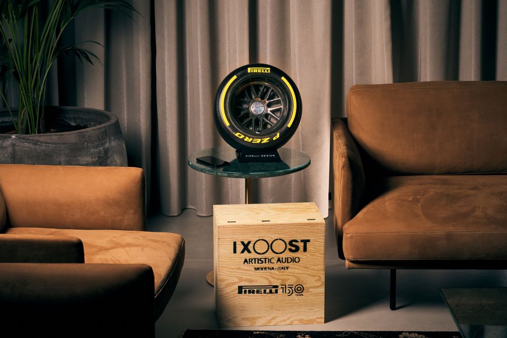 Enceintes et radios - Système audio - Pirelli P ZERO Sound 150 anniversaire - IXOOST - ARTISTIC AUDIO