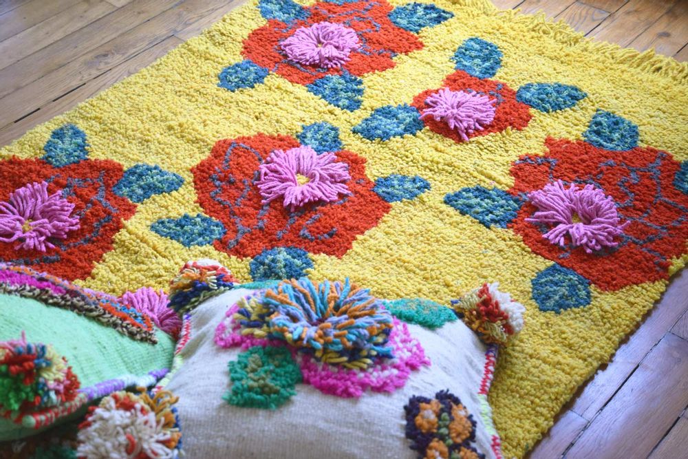 Autres tapis - Tapis "Roses" - PO! PARIS