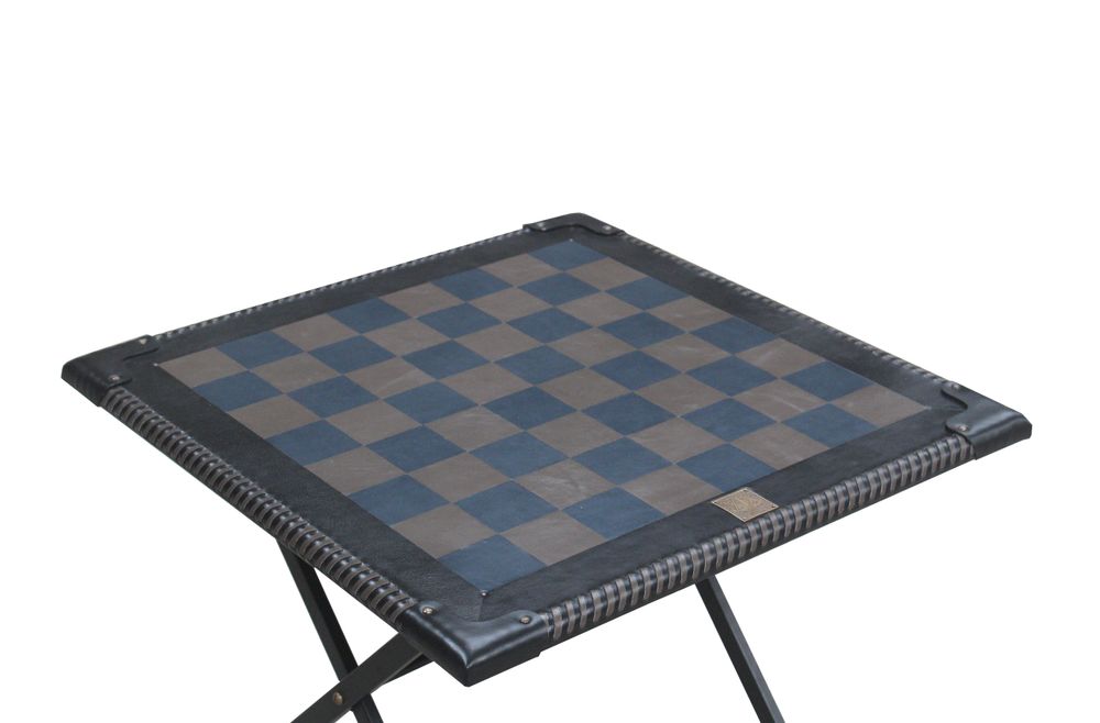 Autres tables  - TABLE D'APPOINT D'ÉCHECS BOHO - P&B VALISES