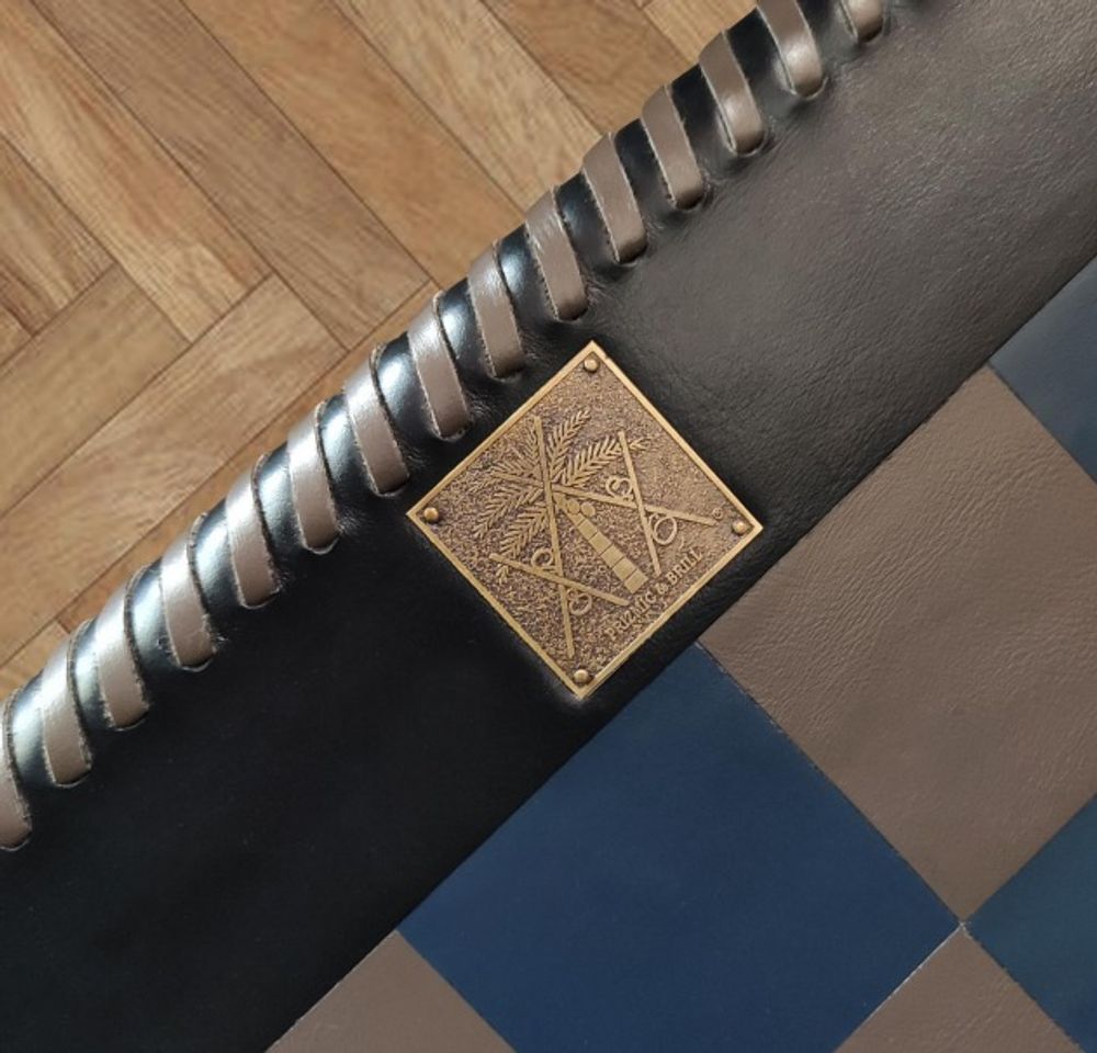 Autres tables  - TABLE D'APPOINT D'ÉCHECS BOHO - P&B VALISES