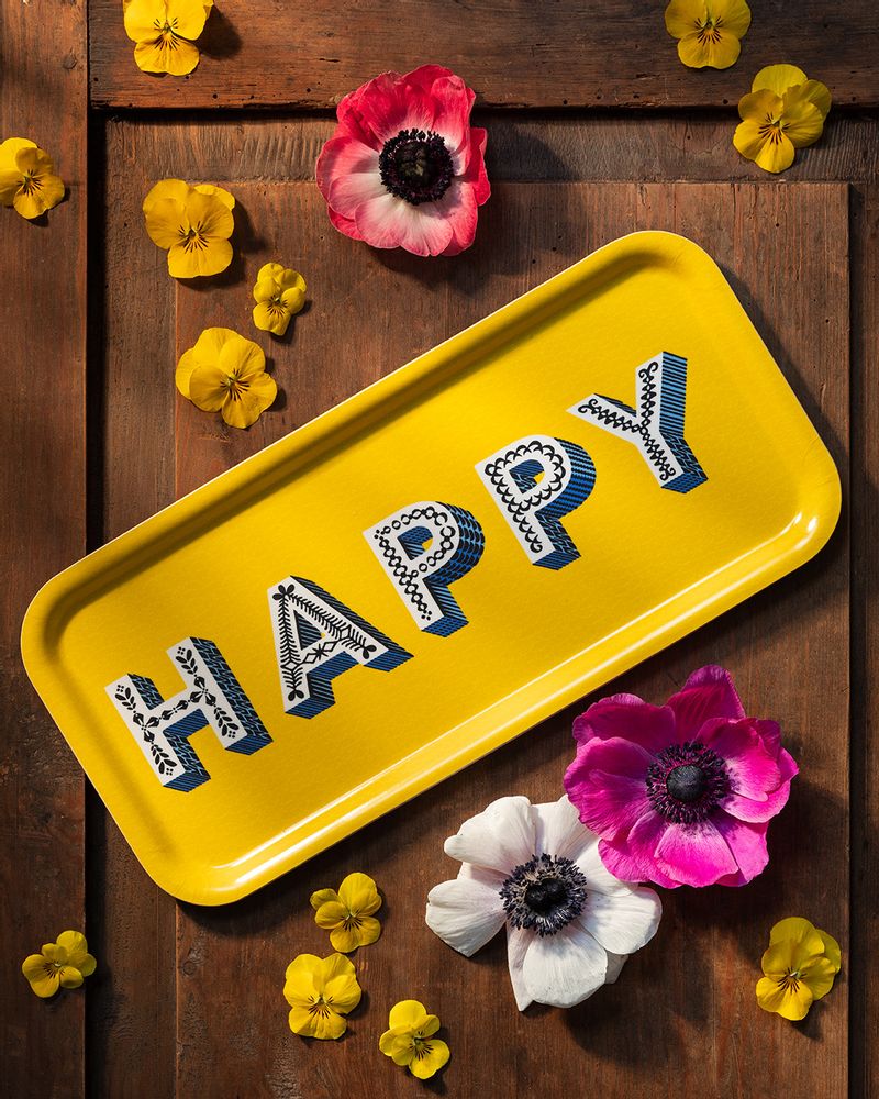Plateaux - Mug - Happy - Mugs - Plateau - Plateaux - JAMIDA OF SWEDEN