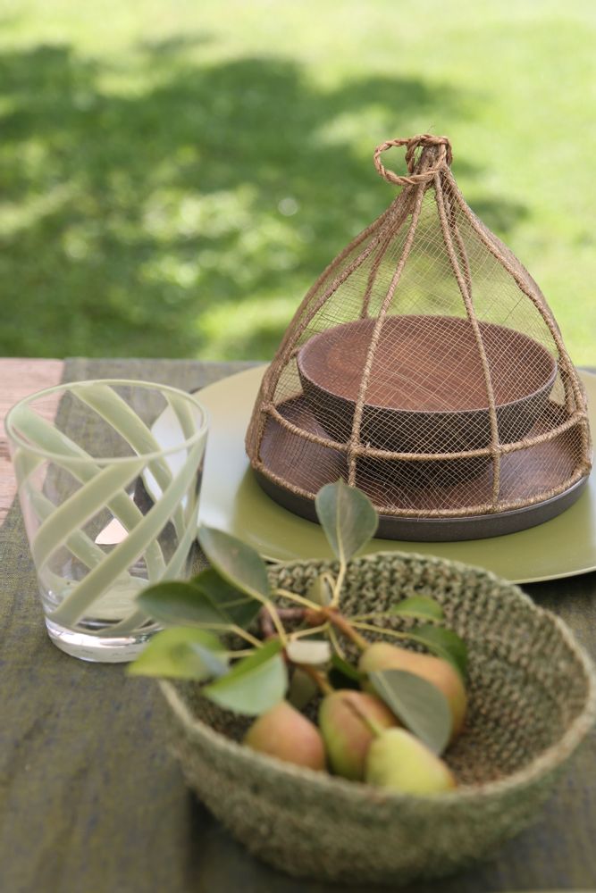 Trays - 100% abaca food covers - FIORIRA UN GIARDINO SRL
