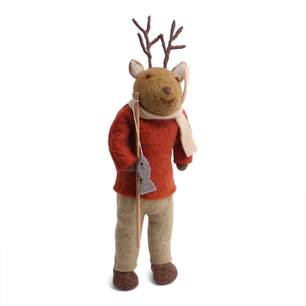 Autres décorations de Noël - Petits lapins décoratifs gris - GRY & SIF
