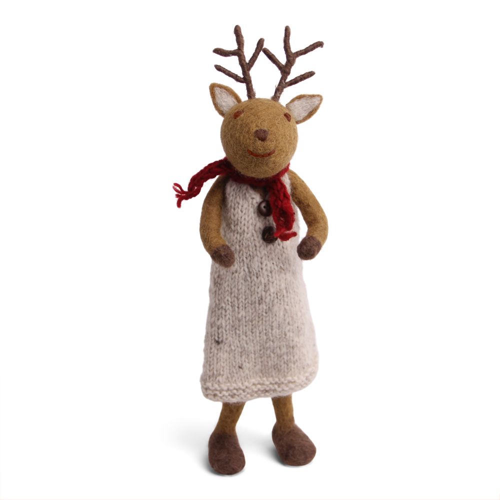 Autres décorations de Noël - Petits lapins décoratifs gris - GRY & SIF