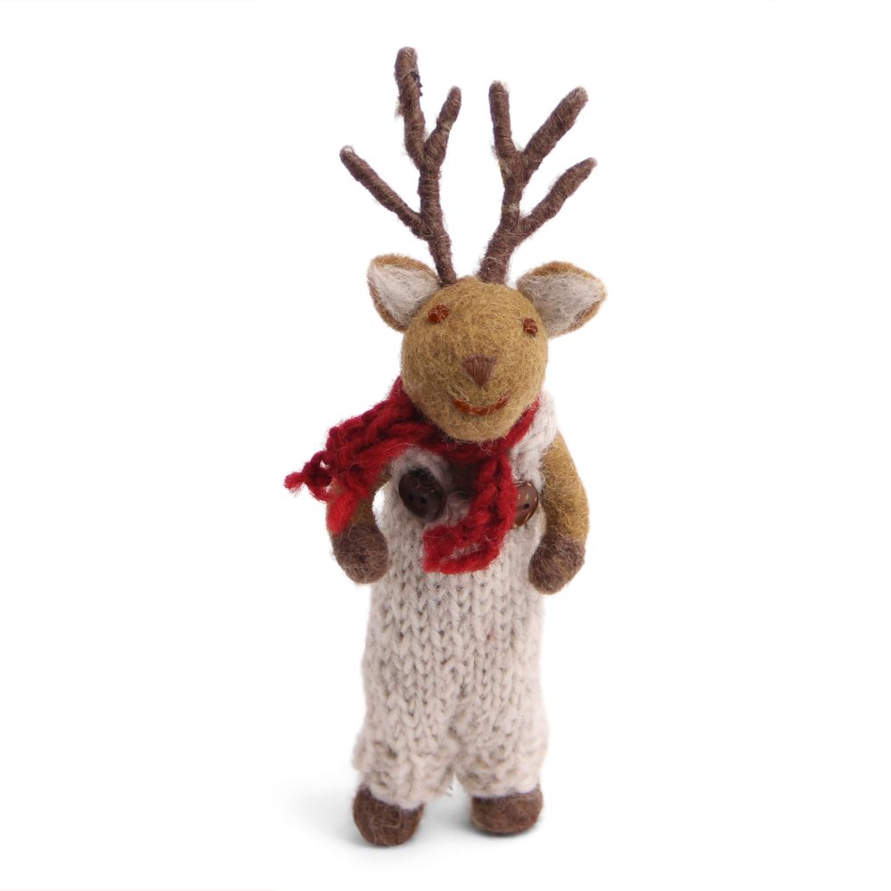 Autres décorations de Noël - Petits lapins décoratifs gris - GRY & SIF