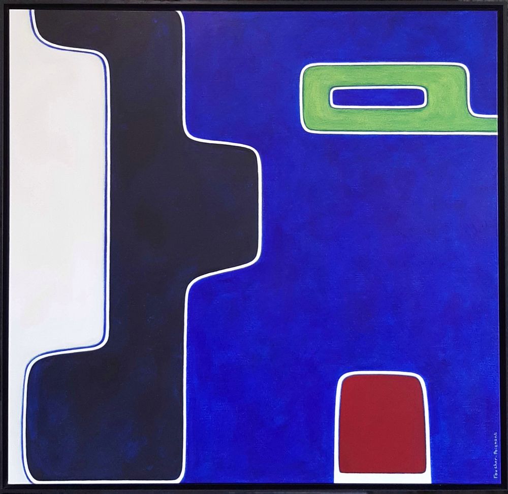 Paintings - Acrylic on canvas. - FOUCHER-POIGNANT