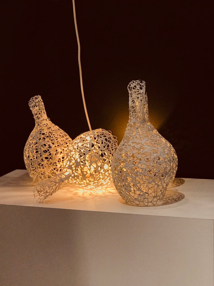 Objets design - Lady Jeanne, Goutte luminaire - NATALIE SANZACHE