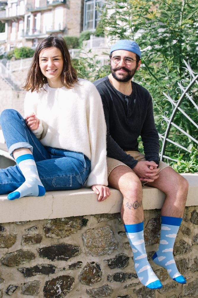 Chaussettes - Sur un petit nuage - JOSETTE & TIC