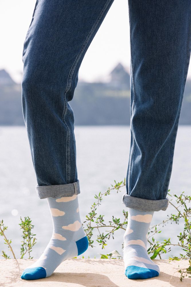 Chaussettes - Sur un petit nuage - JOSETTE & TIC