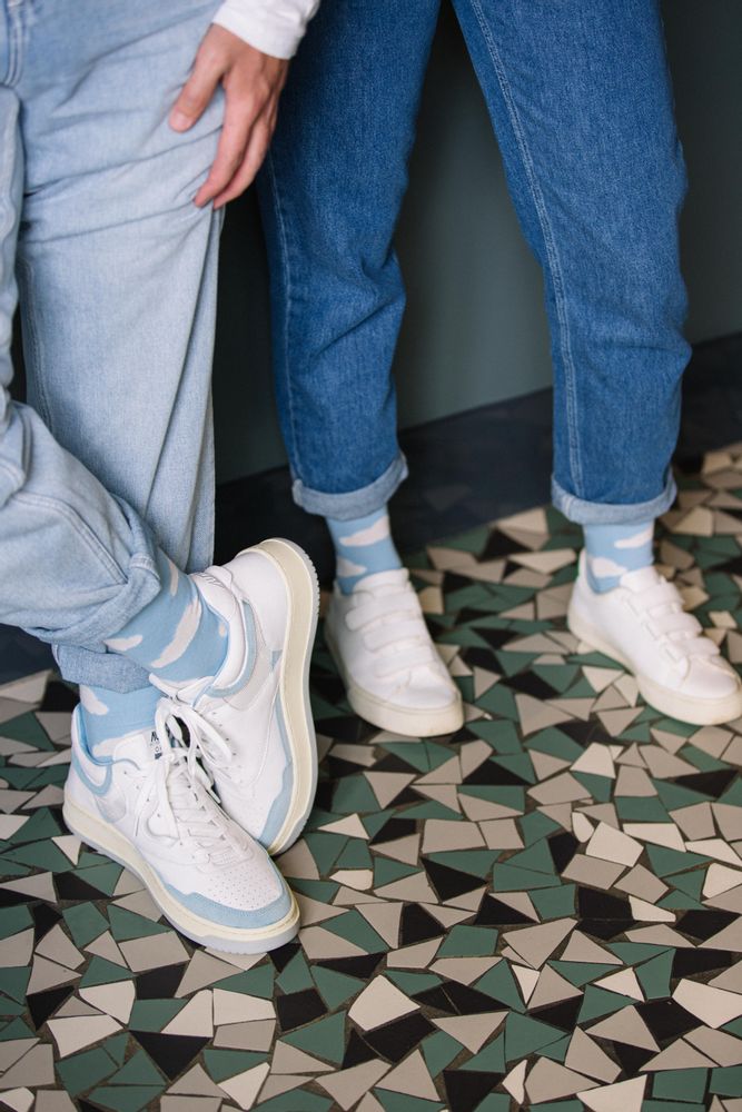 Chaussettes - Sur un petit nuage - JOSETTE & TIC