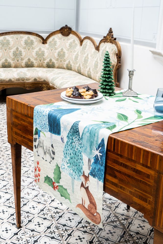 Nappes - "Volpi" Chemin de Table - NAPKING  BY BELLAVIA