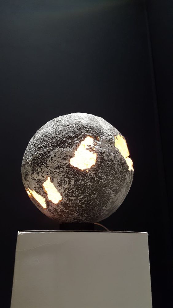 Decorative objects - Meteor/ concrete ball flexible shell. - NATALIE SANZACHE