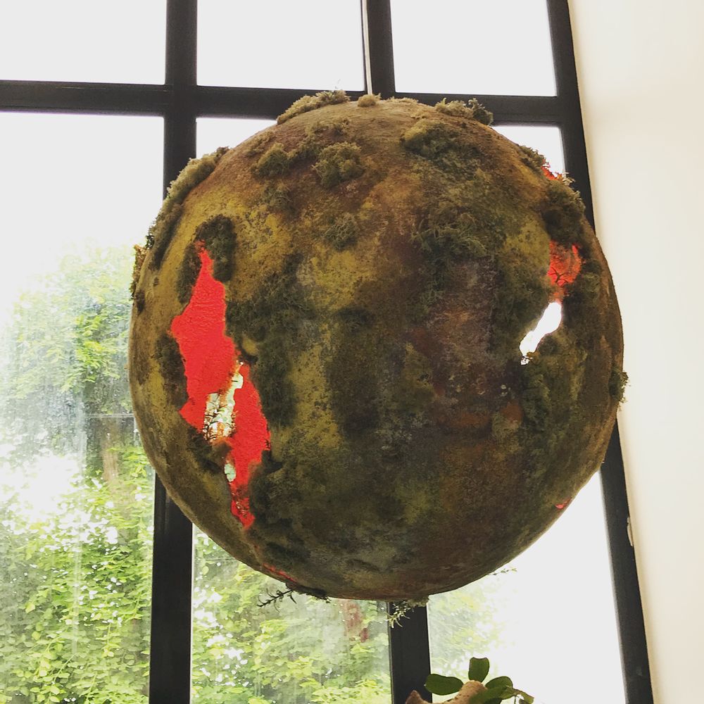 Decorative objects - Meteor/ concrete ball flexible shell. - NATALIE SANZACHE