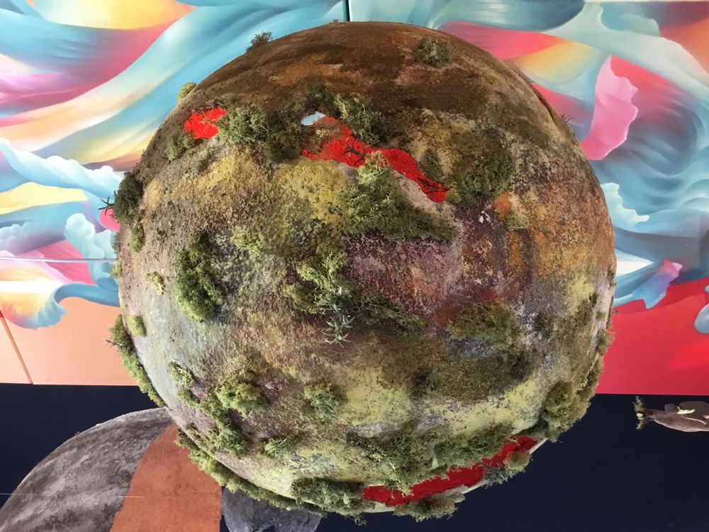 Decorative objects - Meteor/ concrete ball flexible shell. - NATALIE SANZACHE