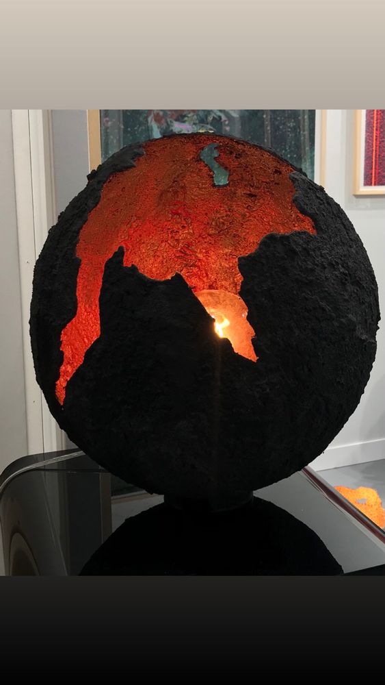 Objets de décoration - Volcan luminaire - NATALIE SANZACHE