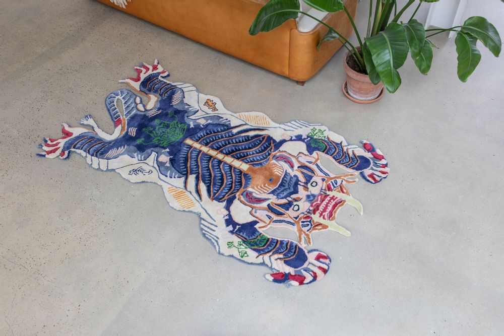Design carpets - Dragon rug, large - BONGUSTA