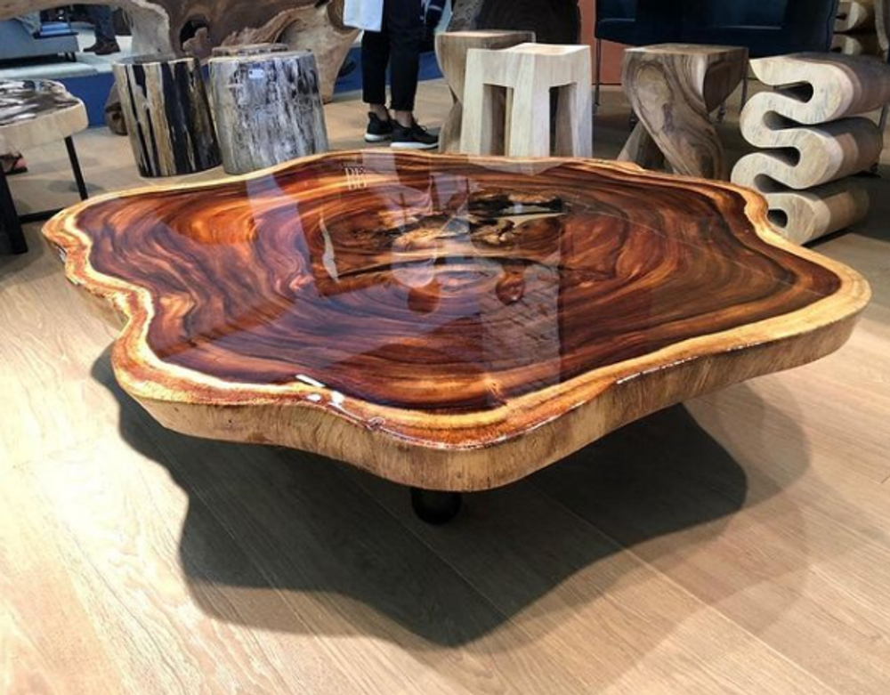 Tables basses - BOIS | Tables basses en bois - XYLEIA PETRIFIED WOOD