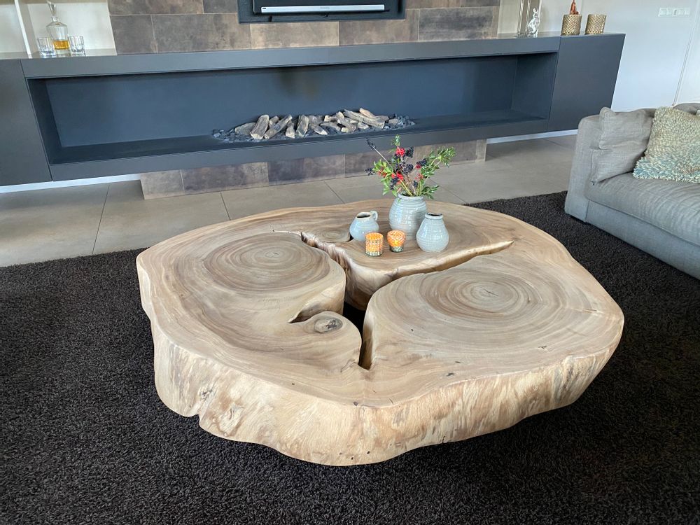 Tables basses - BOIS | Tables basses en bois - XYLEIA PETRIFIED WOOD
