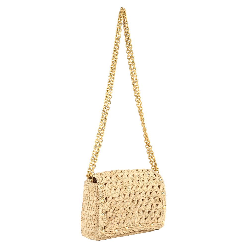 Bags and totes - Nina raffia mini bag - SANABAY PARIS