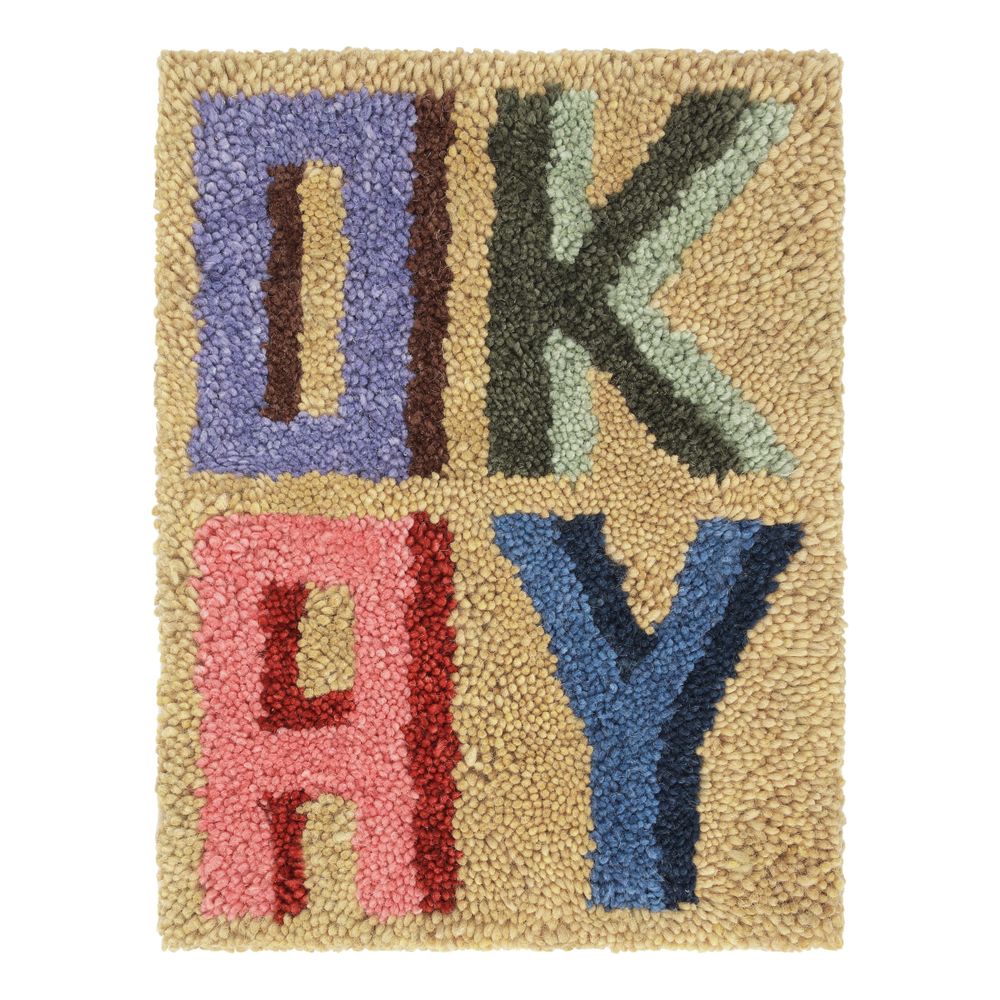 Design carpets - 4 letter rugs, OKAY - HOME - SOFT - POOL - BONGUSTA