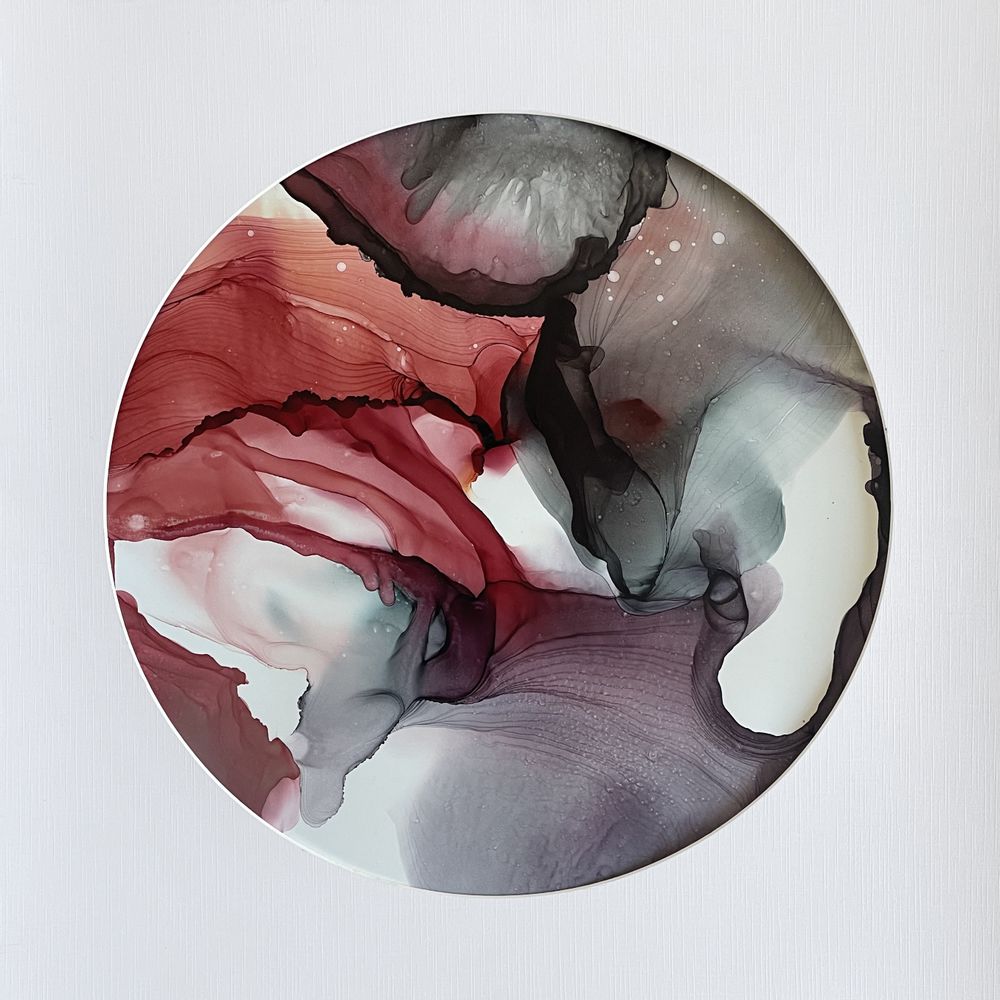 Paintings - Painting on plexiglass 40cm - ARTYPIC