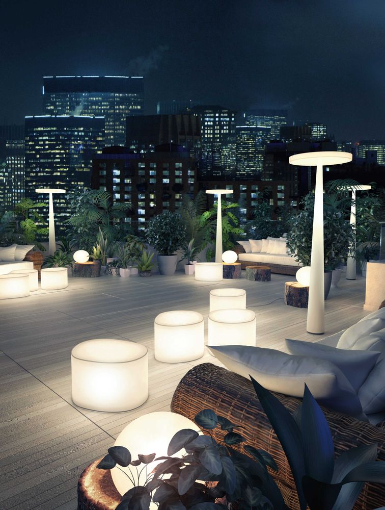 Outdoor floor lamps - Equilibre - PRANDINA LIGHTING STORIES