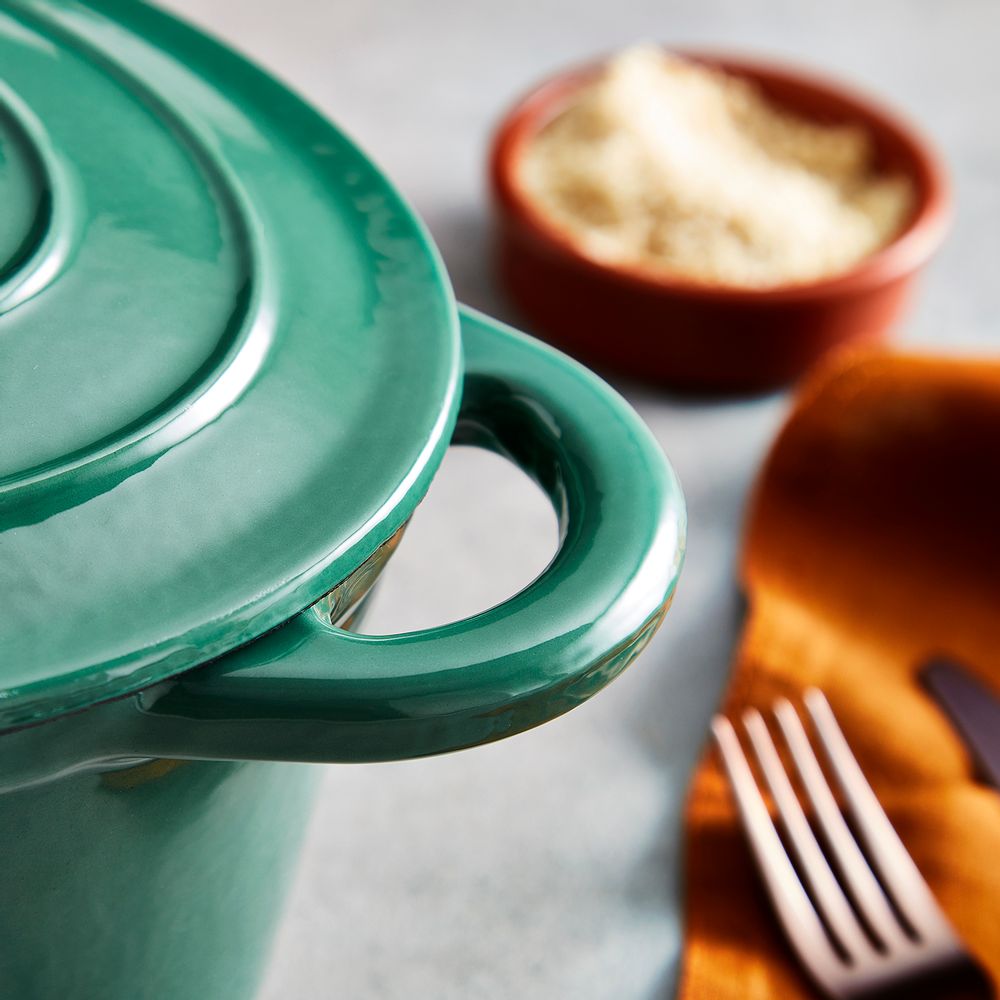 Stew pots - Barbary & Oak Foundry 29cm Oval Cast Iron Casserole Dish - RKW LTD - BARBARY & OAK