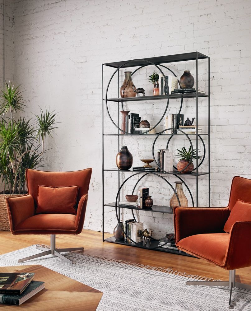 Shelves - JACOB SWIVEL CHAIR - FUSE HOME