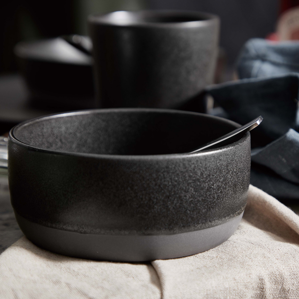 Accessoires thé et café - Vaisselle RAW Titane Noir - AIDA