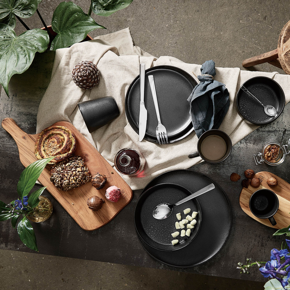 Accessoires thé et café - Vaisselle RAW Titane Noir - AIDA