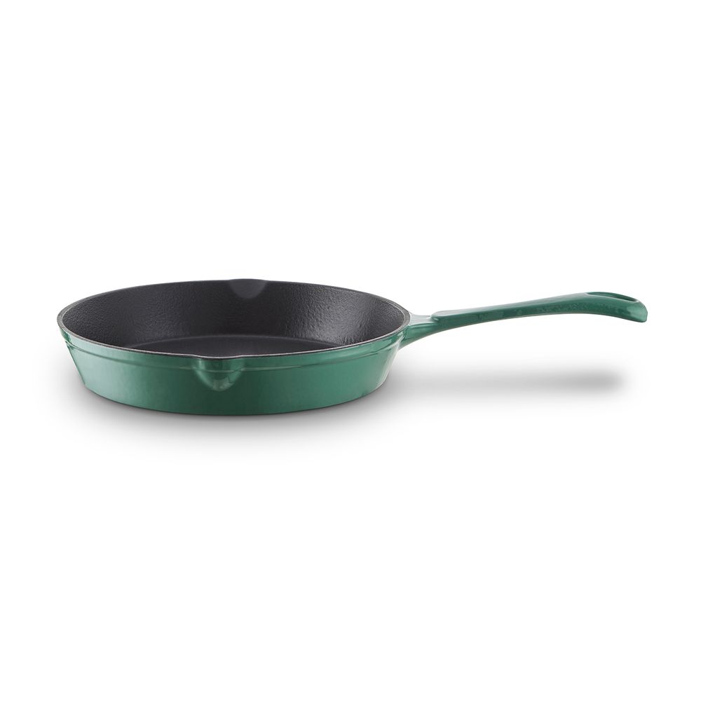 Frying pans - Barbary & Oak Foundry 26cm Round Cast Iron Fry Pan - RKW LTD - BARBARY & OAK