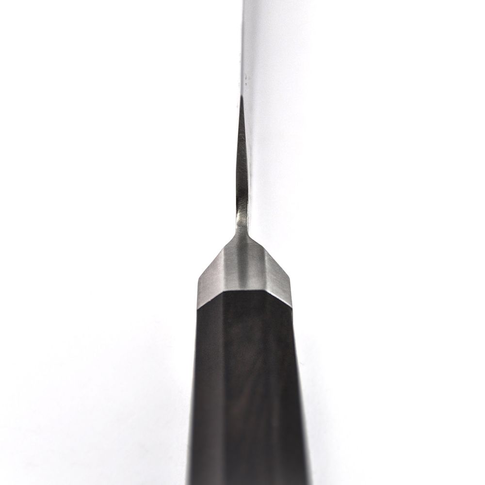 Couteaux - Kiritsuke KOTAI (couteau de chef) martelé - avec saya et boîte en bambou - lame 210 mmCouteaux - KOTAI