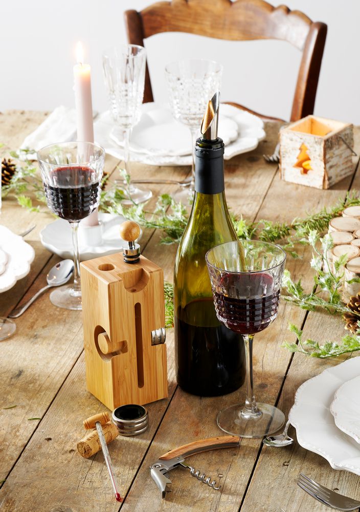 Accessoires pour le vin - LA CAVE - BLOC SOMMELIER EN BAMBOU - PRADEL EXCELLENCE & ALBERT DE THIERS - JODAS