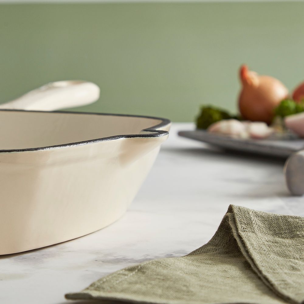 Frying pans - Barbary & Oak Foundry 23cm Square Cast Iron Grill Pan - RKW LTD - BARBARY & OAK