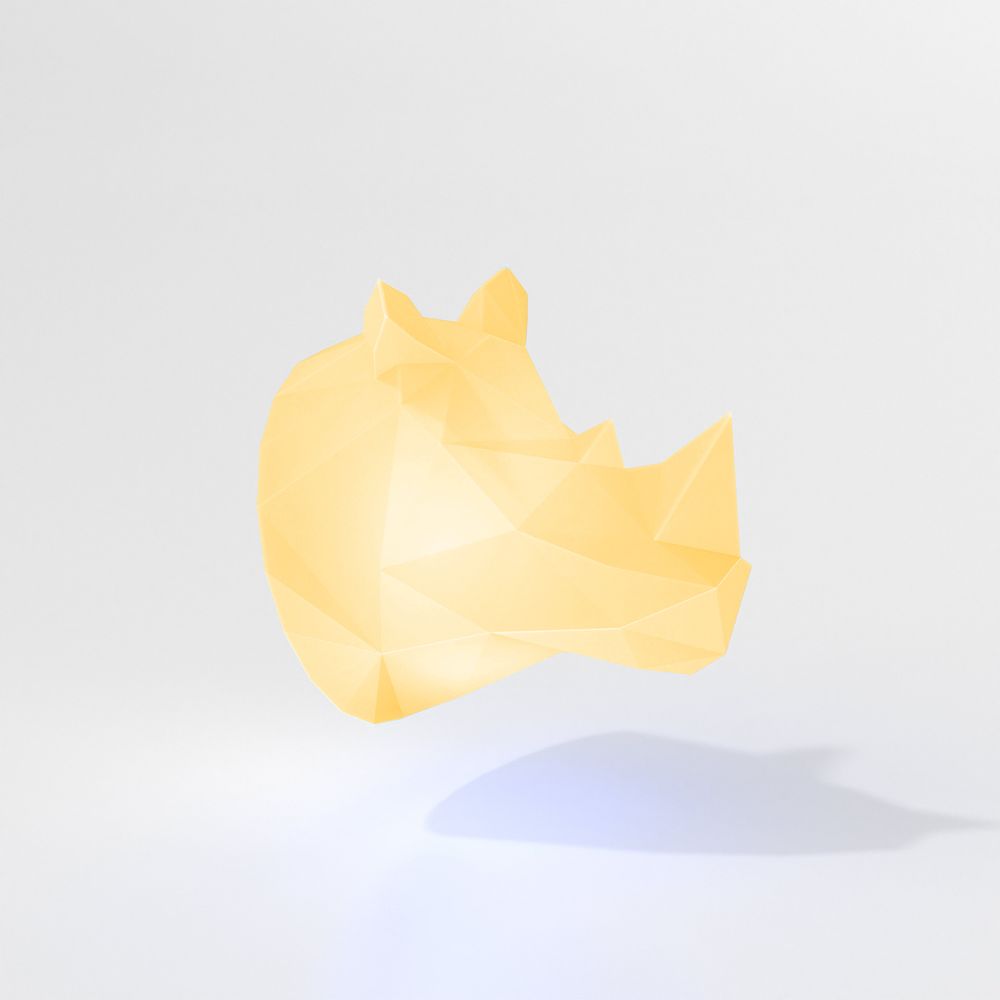 Luminaires pour enfant - VEILLEUSE WILD LIGHT RHINO - MOB