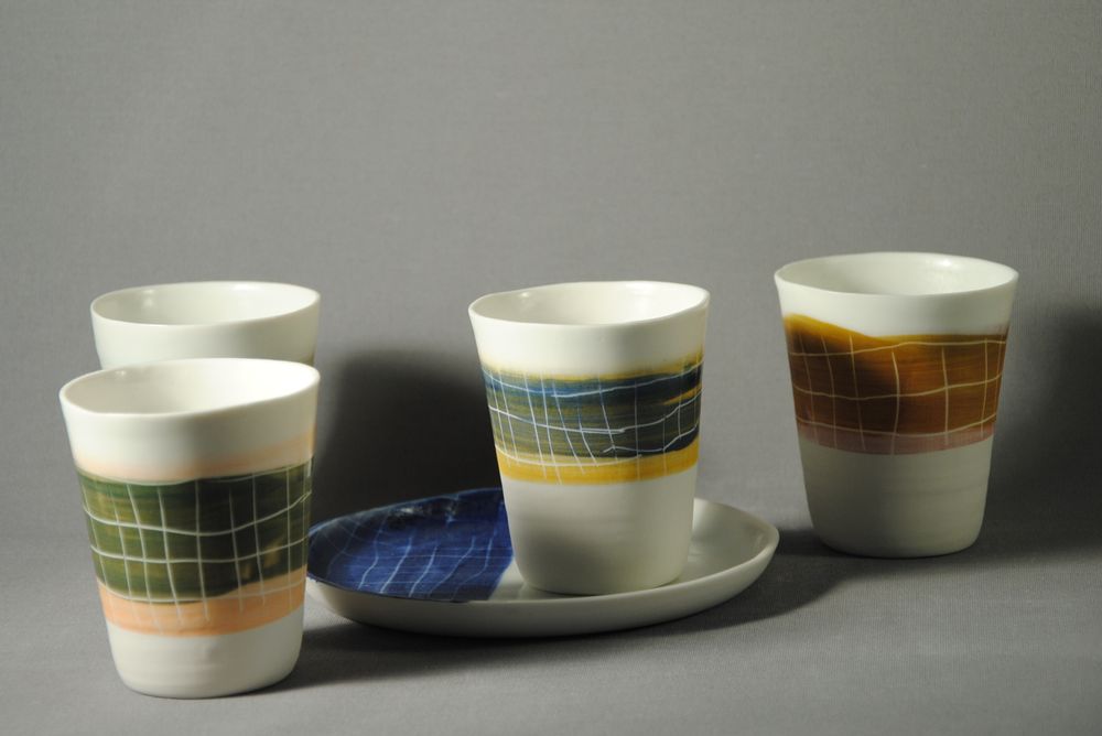 Mugs - Vase, Mug, Bowl Collection “On the Road” - ATELIER TERRES D'ANGELY