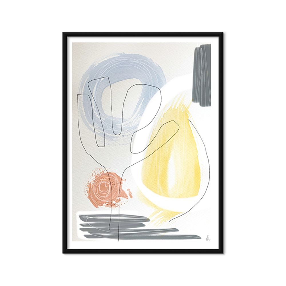Affiches - Impressions artistiques abstraites et abstraites en couleur - METTEHANDBERG ART PRINTS