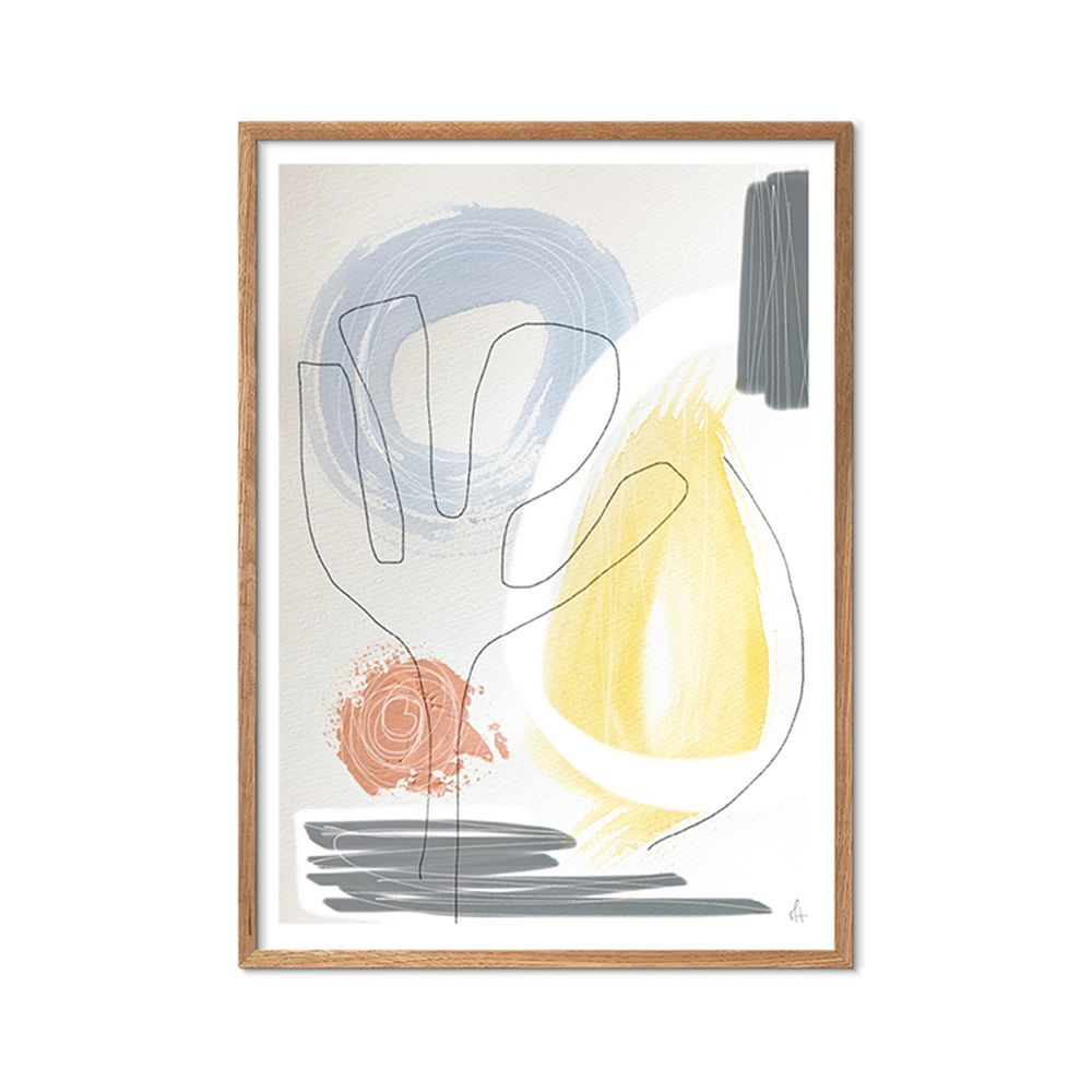 Affiches - Impressions artistiques abstraites et abstraites en couleur - METTEHANDBERG ART PRINTS
