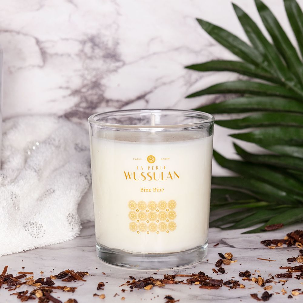 Objets de décoration - Bougie parfumée de 190 g de cire naturelle Bine Bine - LA PERLE WUSSULAN