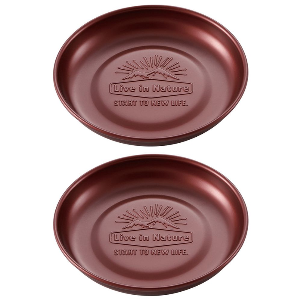 Barbecues - Camping: mug + cup + mini plate, color and aluminum/SKATER - ABINGPLUS