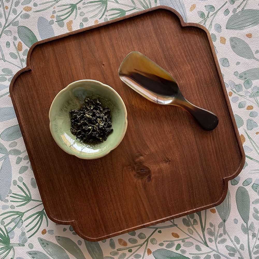 Platter and bowls - Natural Wood Trays & Tea Accessories - ZAOZAM